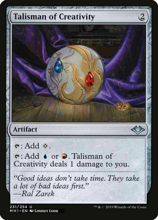 Talisman of Creativity ~ Modern Horizons 1 [ NM ] [ Magic MTG ]
