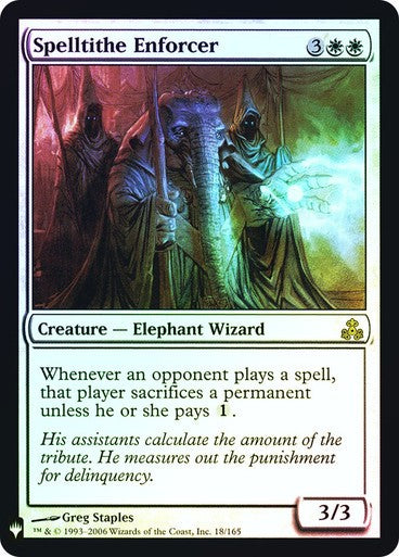 FOIL Spelltithe Enforcer ~ Mystery Booster [ EX ] [ Magic MTG ]