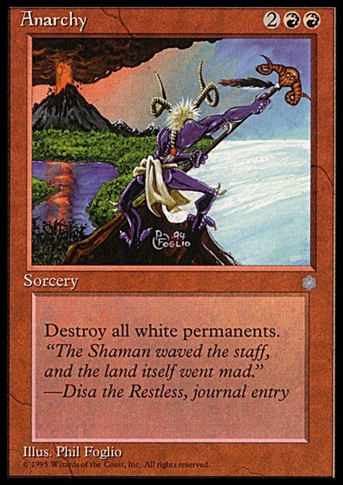 Anarchy ~ Ice Age [ HEAVILY PLAYED ] [ Magic MTG ]