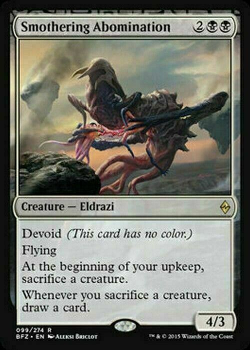 Smothering Abomination ~ Battle for Zendikar [ EX ] [ Magic MTG ]