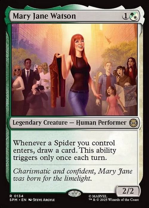 Mary Jane Watson ~ Spider-Man [ NM ] [ Magic MTG ]