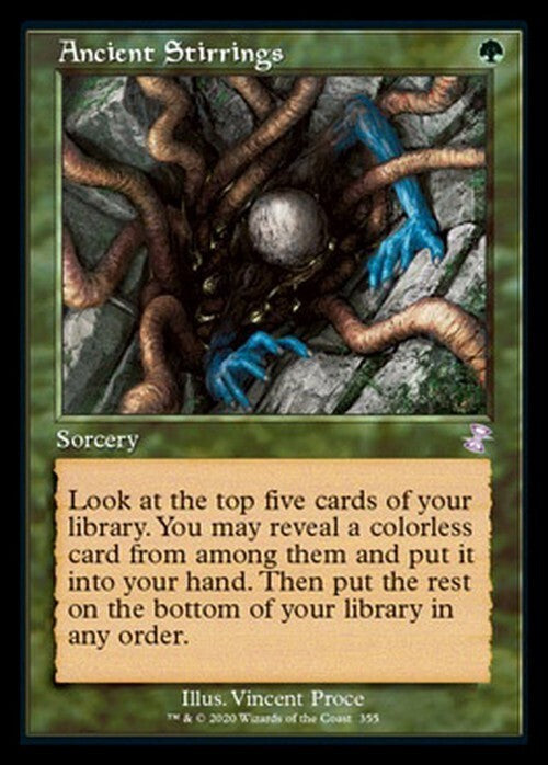 Ancient Stirrings ~ Time Spiral Remastered [ NM ] [ Magic MTG ]