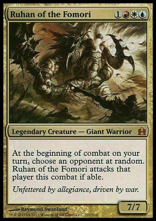 Ruhan of the Fomori ~ Commander 2011 [ NM ] [ Magic MTG ]