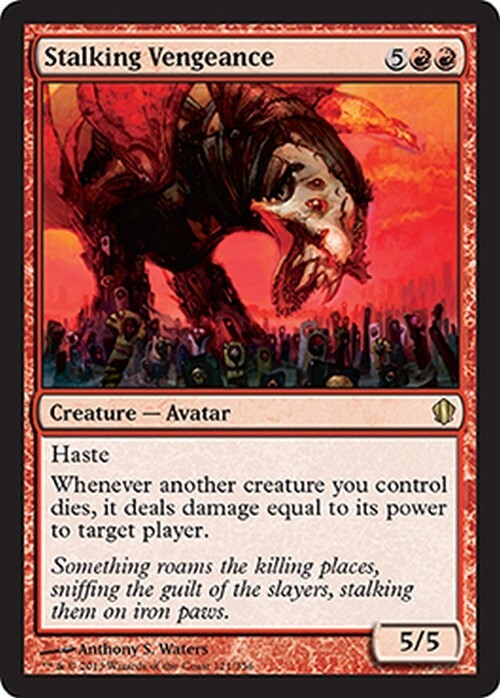 Stalking Vengeance ~ Commander 2013 [ EX ] [ Magic MTG ]