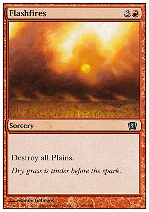 Flashfires ~ Eighth Edition [ EX ] [ Magic MTG ]