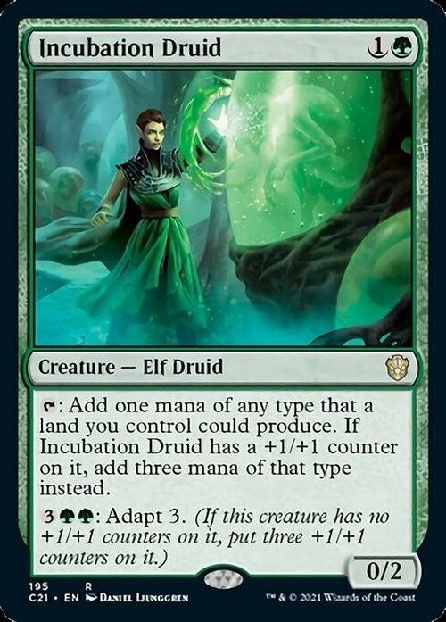 Incubation Druid ~ Commander: Strixhaven [ NM ] [ Magic MTG ]