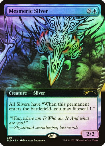 FOIL Mesmeric Sliver ~ Secret Lair [ NM ] [ Magic MTG ]