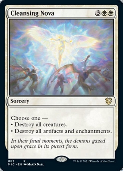 Cleansing Nova ~ Commander: Midnight Hunt [ NM ] [ Magic MTG ]