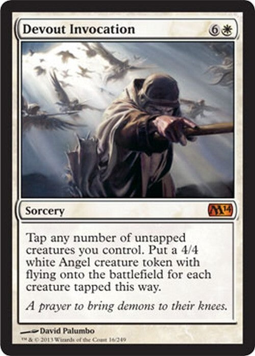 Devout Invocation ~ Magic 2014 [ EX ] [ Magic MTG ]