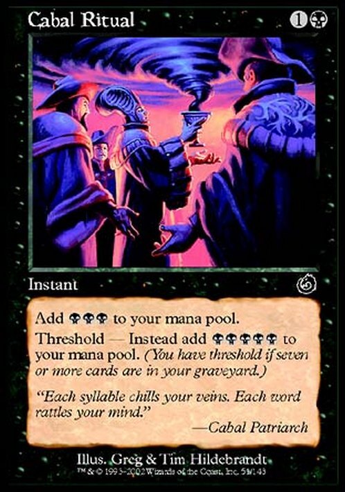 Cabal Ritual ~ Torment [ EX ] [ Magic MTG ]