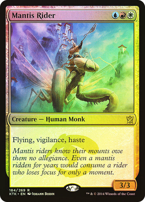 FOIL Mantis Rider ~ Khans of Tarkir [ NM ] [ Magic MTG ]