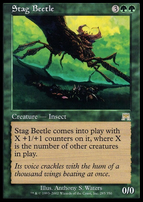 Stag Beetle ~ Onslaught [ PLAYED ] [ Magic MTG ]