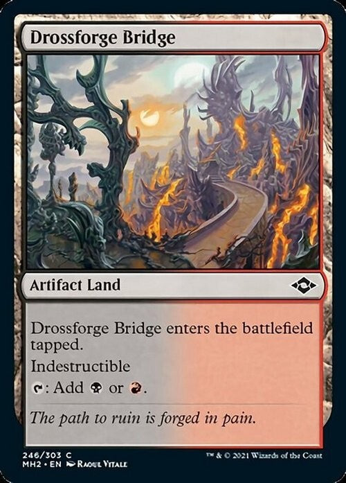 10 x Artifact BRIDGE Lands ( Full Set = 1 of each ) [ NM ] [ Magic MTG ]