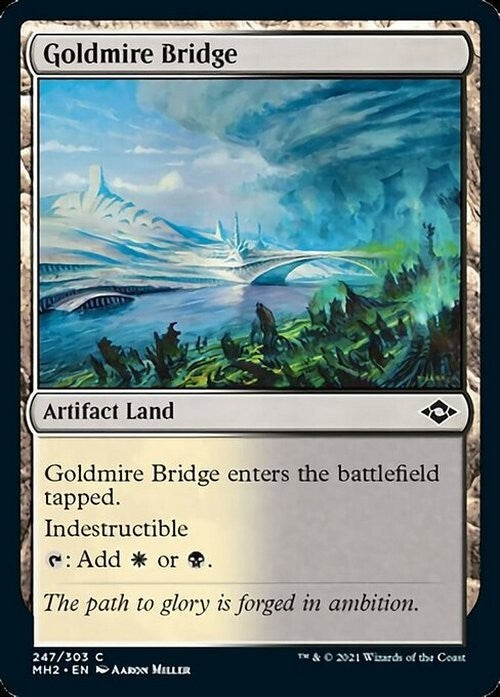 10 x Artifact BRIDGE Lands ( Full Set = 1 of each ) [ NM ] [ Magic MTG ]