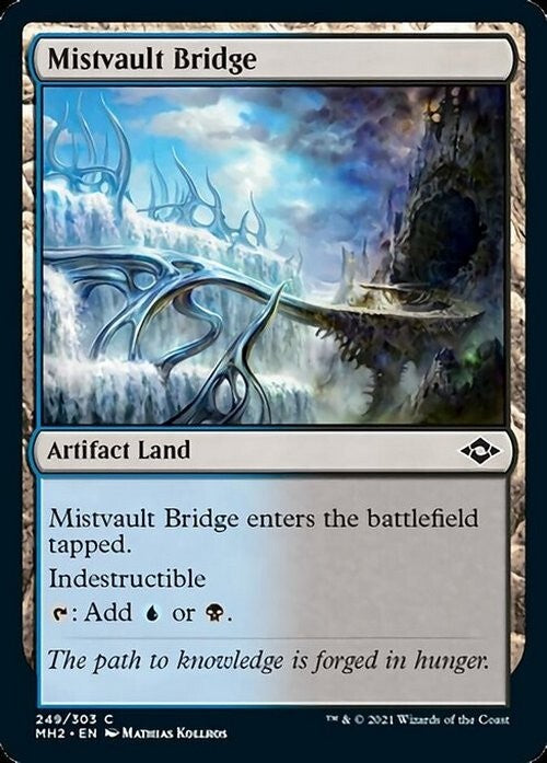 10 x Artifact BRIDGE Lands ( Full Set = 1 of each ) [ NM ] [ Magic MTG ]