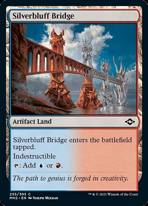 10 x Artifact BRIDGE Lands ( Full Set = 1 of each ) [ NM ] [ Magic MTG ]