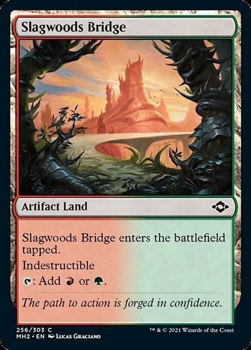 10 x Artifact BRIDGE Lands ( Full Set = 1 of each ) [ NM ] [ Magic MTG ]