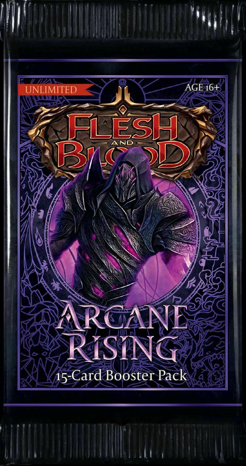 Booster Pack ~ Arcane Rising Unlimited ~ Flesh and Blood SEALED