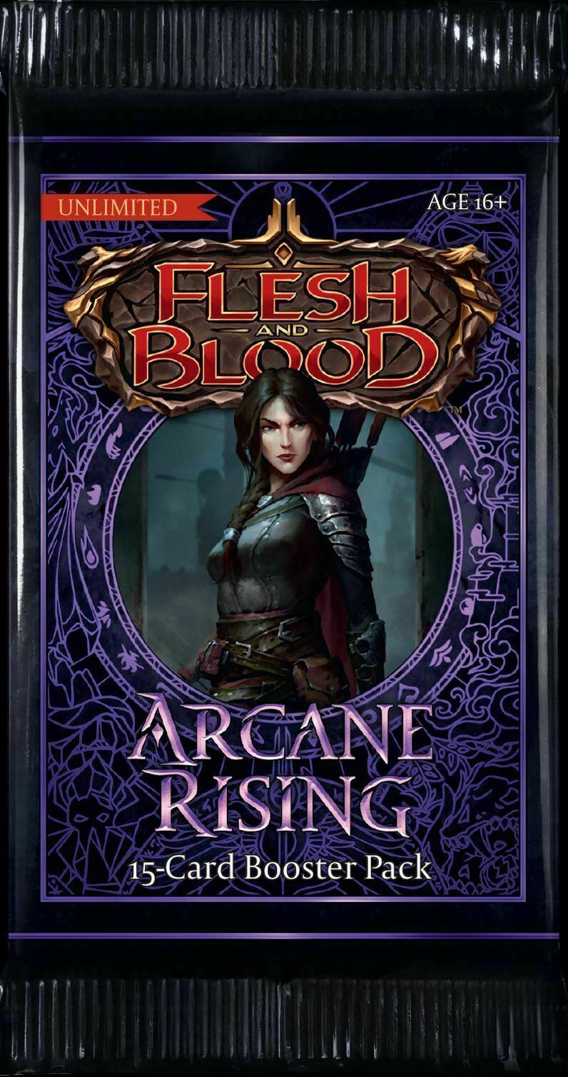 Booster Pack ~ Arcane Rising Unlimited ~ Flesh and Blood SEALED