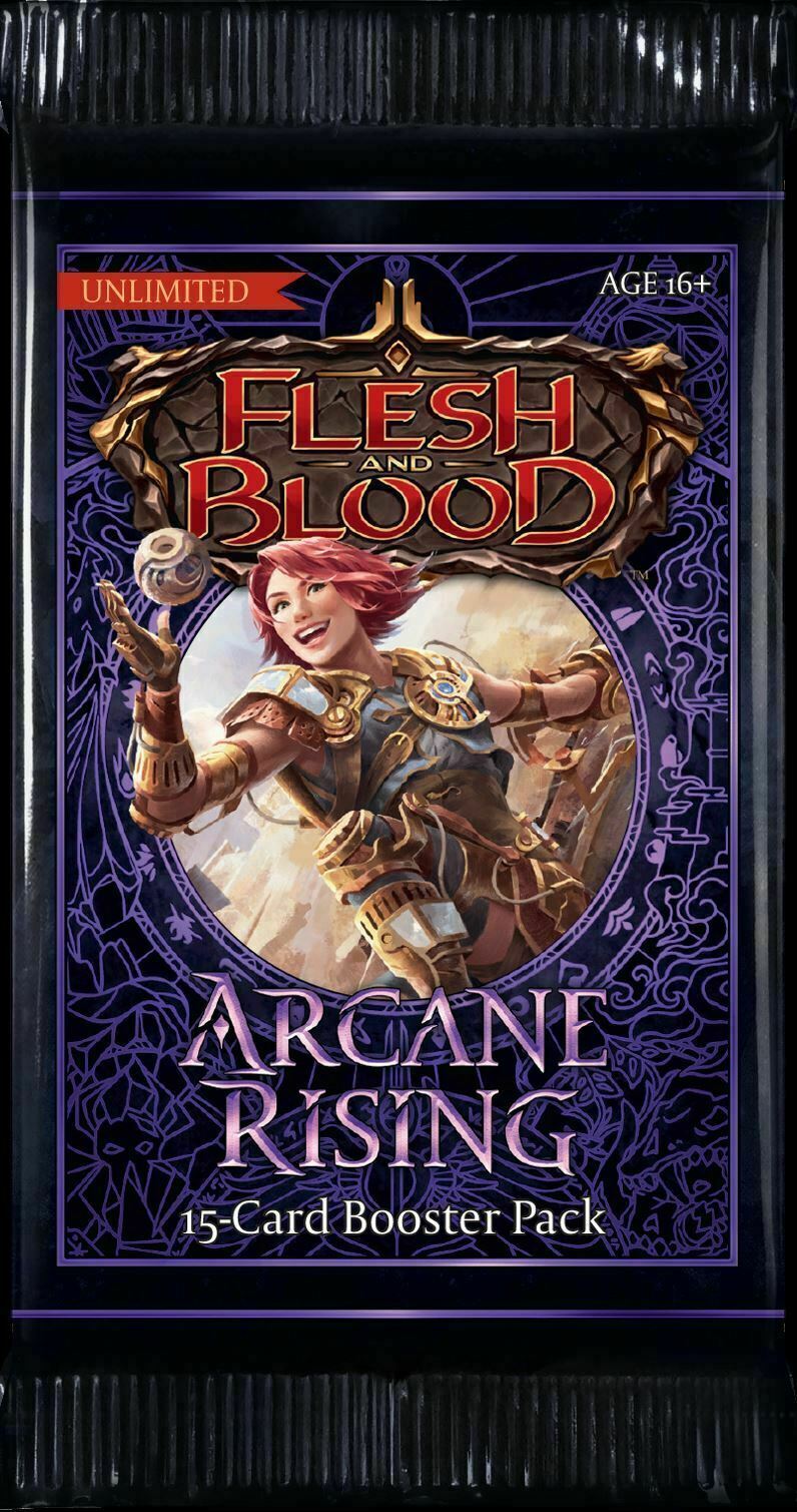 Booster Pack ~ Arcane Rising Unlimited ~ Flesh and Blood SEALED