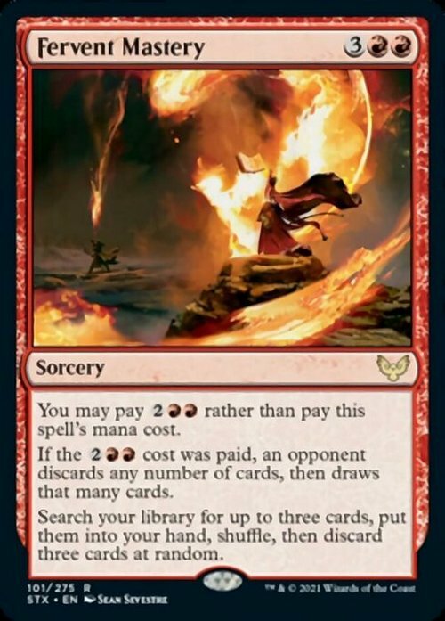 Fervent Mastery ~ Strixhaven [ NM ] [ Magic MTG ]