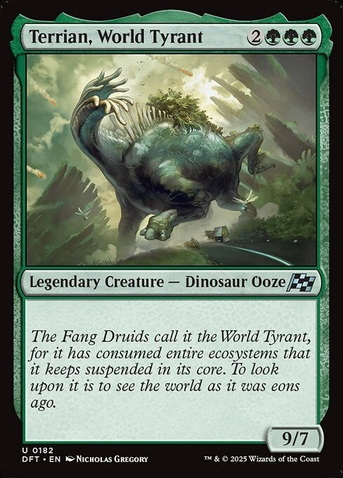Terrian, World Tyrant ~ Aetherdrift [ NM ] [ Magic MTG ]