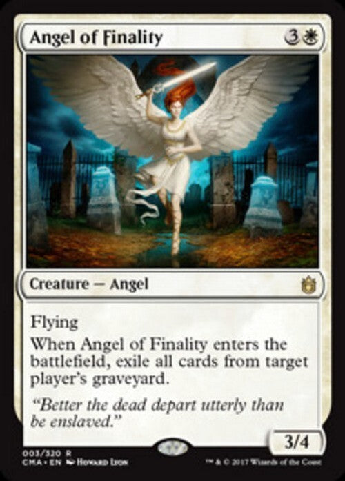 Angel of Finality ~ Commander Anthology 1 [ EX ] [ Magic MTG ]