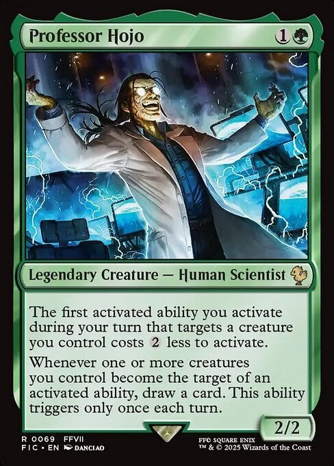 Professor Hojo ~ Commander: Final Fantasy [ NM ] [ Magic MTG ]