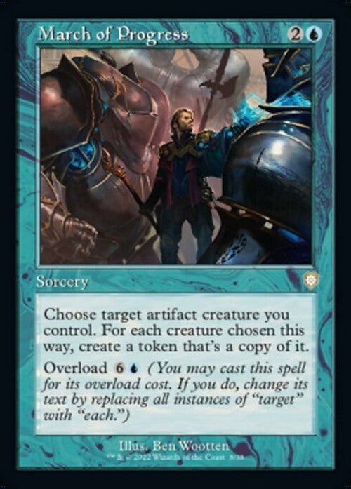 March of Progress ~ Commander: The Brothers' War [ NM ] [ Magic MTG ]
