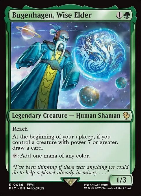 Bugenhagen, Wise Elder ~ Commander: Final Fantasy [ NM ] [ Magic MTG ]
