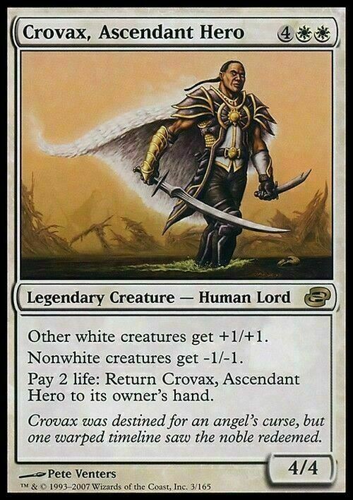 Crovax, Ascendant Hero ~ Planar Chaos [ EX+ ] [ Magic MTG ]
