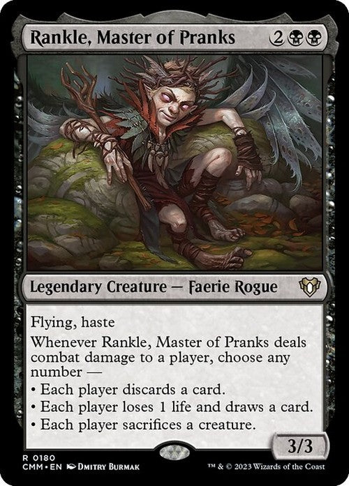 Rankle, Master of Pranks ~ Commander Masters [ NM ] [ Magic MTG ]