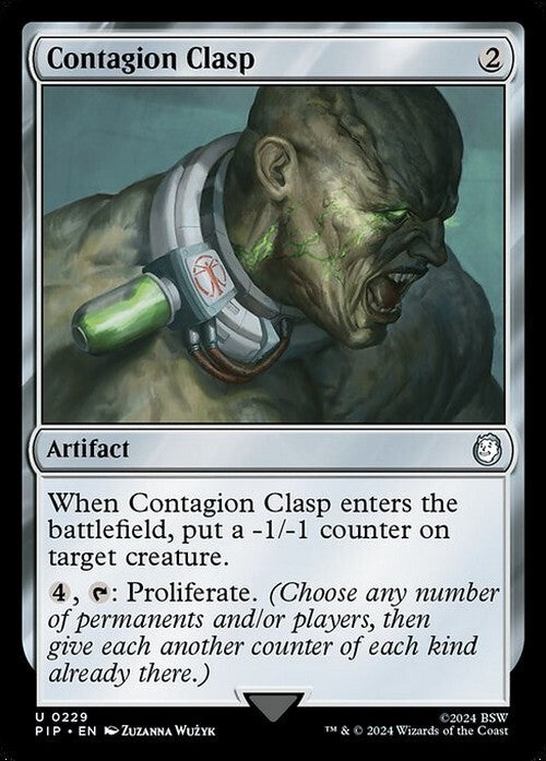Contagion Clasp ~ Commander: Fallout [ NM ] [ Magic MTG ]