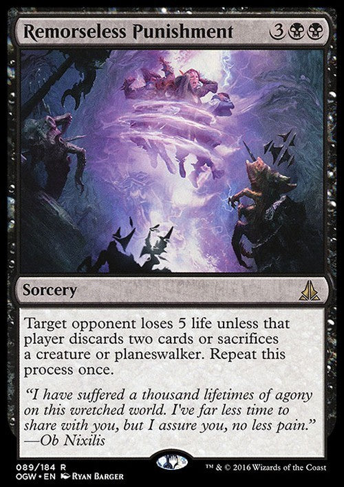 Remorseless Punishment ~ Oath of the Gatewatch [ EX ] [ Magic MTG ]