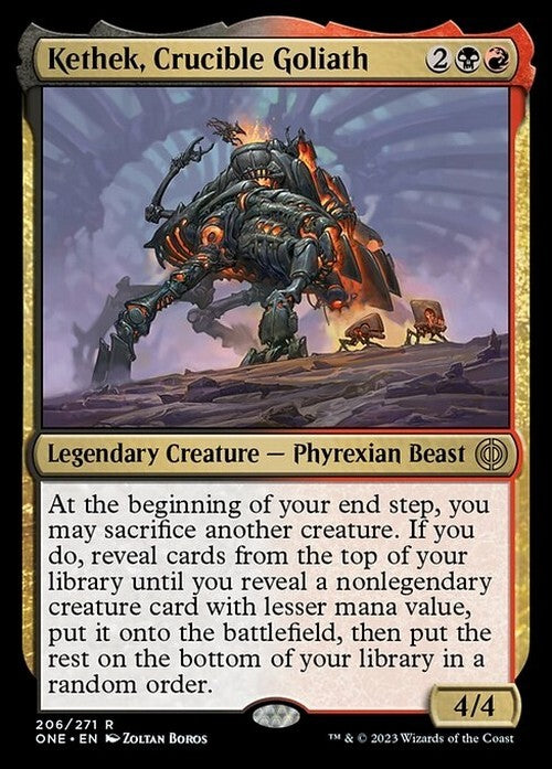 Kethek, Crucible Goliath ~ Phyrexia: All Will Be One [ NM ] [ Magic MTG ] - London Magic Traders Ltd