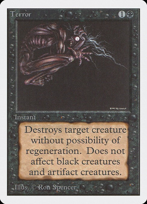 Terror ~ Unlimited [ PLAYED ] [ Magic MTG ]