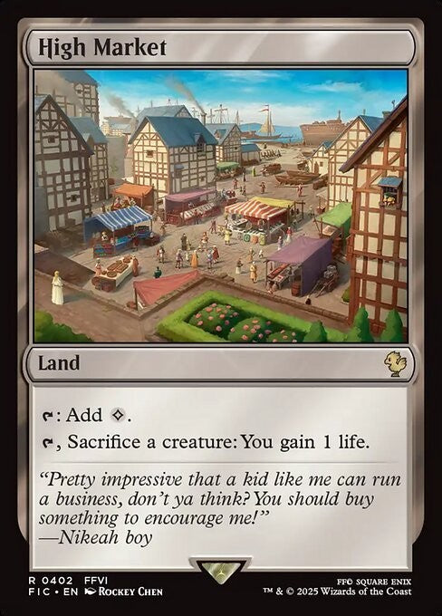 High Market ~ Commander: Final Fantasy [ NM ] [ Magic MTG ]