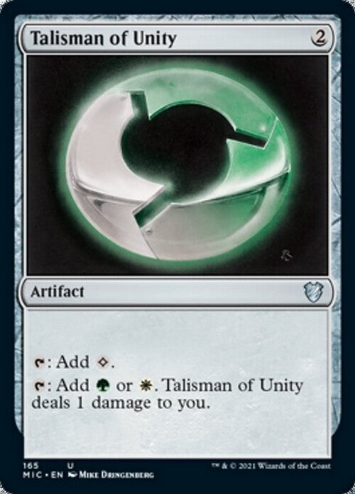 Talisman of Unity ~ Commander: Midnight Hunt [ NM ] [ MTG ]