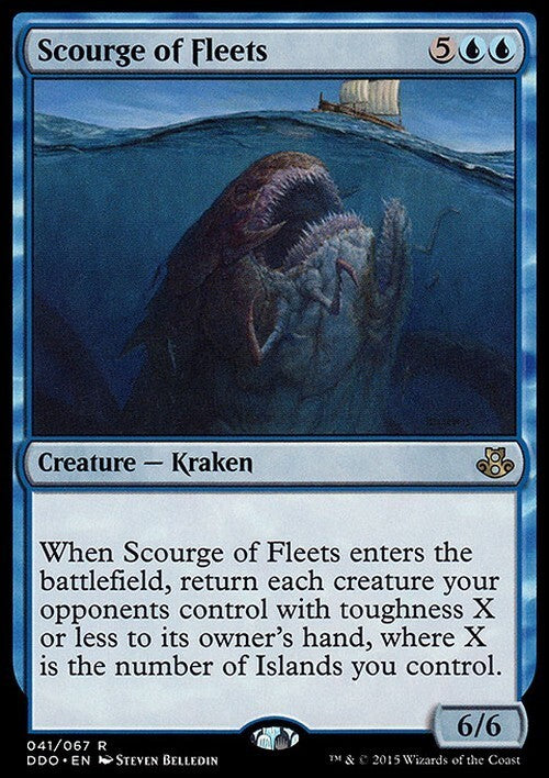 Scourge of Fleets ~ Duel Decks [ EX ] [ Magic MTG ]