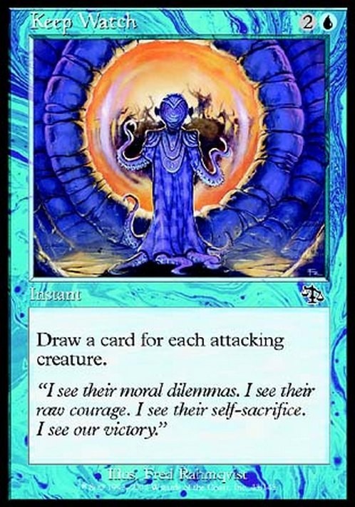Keep Watch ~ Judgment [ EX ] [ Magic MTG ]
