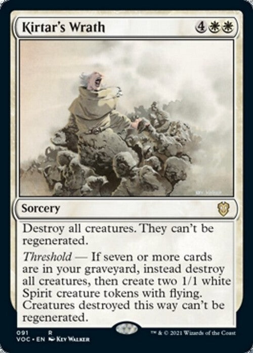 Kirtar's Wrath ~ Commander: Crimson Vow [ NM ] [ MTG ]