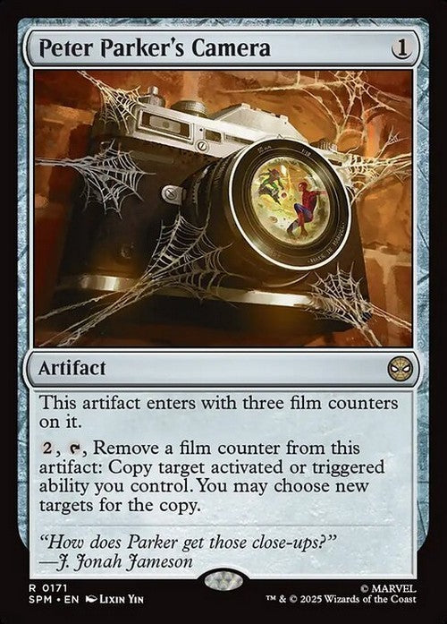Peter Parker's Camera ~ Spider-Man [ NM ] [ Magic MTG ]