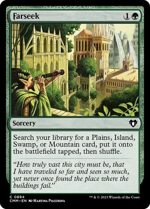 Farseek ~ Commander Masters [ NM ] [ Magic MTG ]