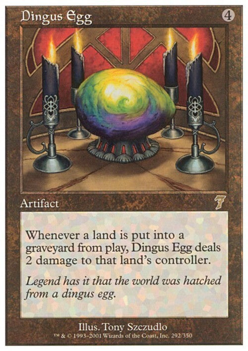 Dingus Egg ~ Seventh Edition [ EX ] [ Magic MTG ]