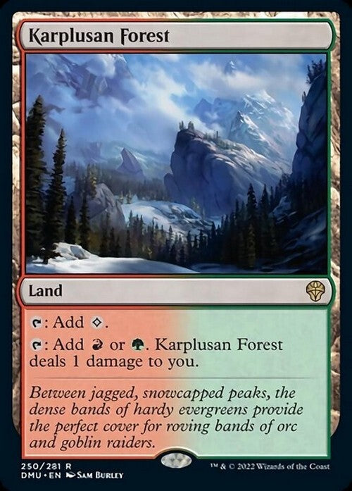 Karplusan Forest ~ Dominaria United [ NM ] [ Magic MTG ]