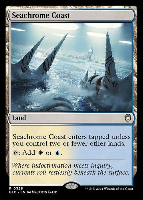 Seachrome Coast ~ Commander: Bloomburrow [ NM ] [ Magic MTG ]