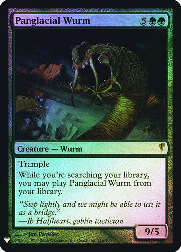 FOIL Panglacial Wurm ~ Mystery Booster [ NM ] [ Magic MTG ]