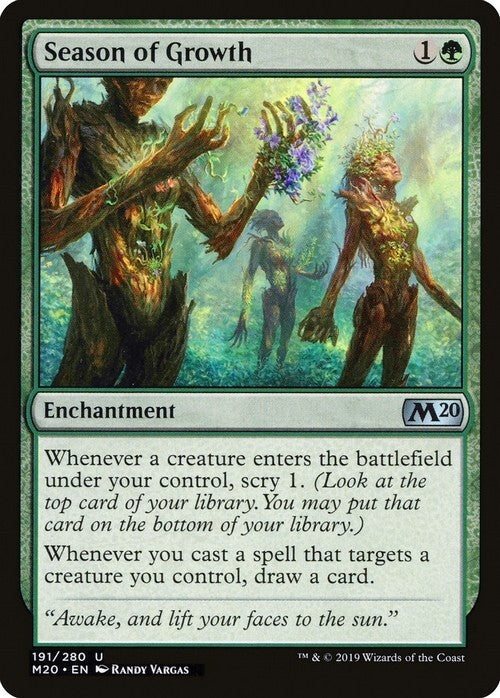 Season of Growth ~ Core 2020 [ EX ] [ Magic MTG ]