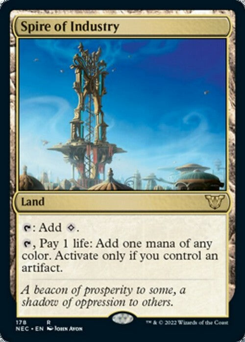 Spire of Industry ~ Commander: Kamigawa: Neon Dynasty [ NM ] [ MTG ]