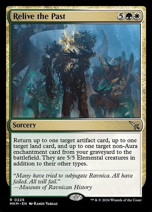 Relive the Past ~ Murders at Karlov Manor [ NM ] [ Magic MTG ]